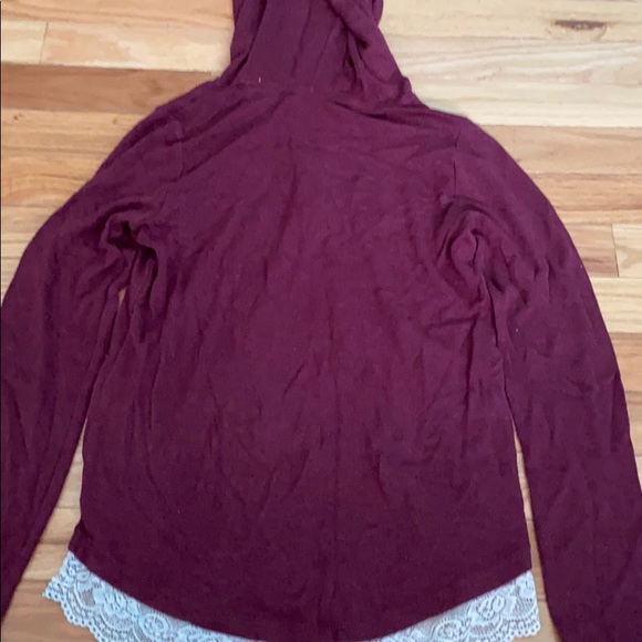 hooded long sleeve shirt - Picture 2 of 2